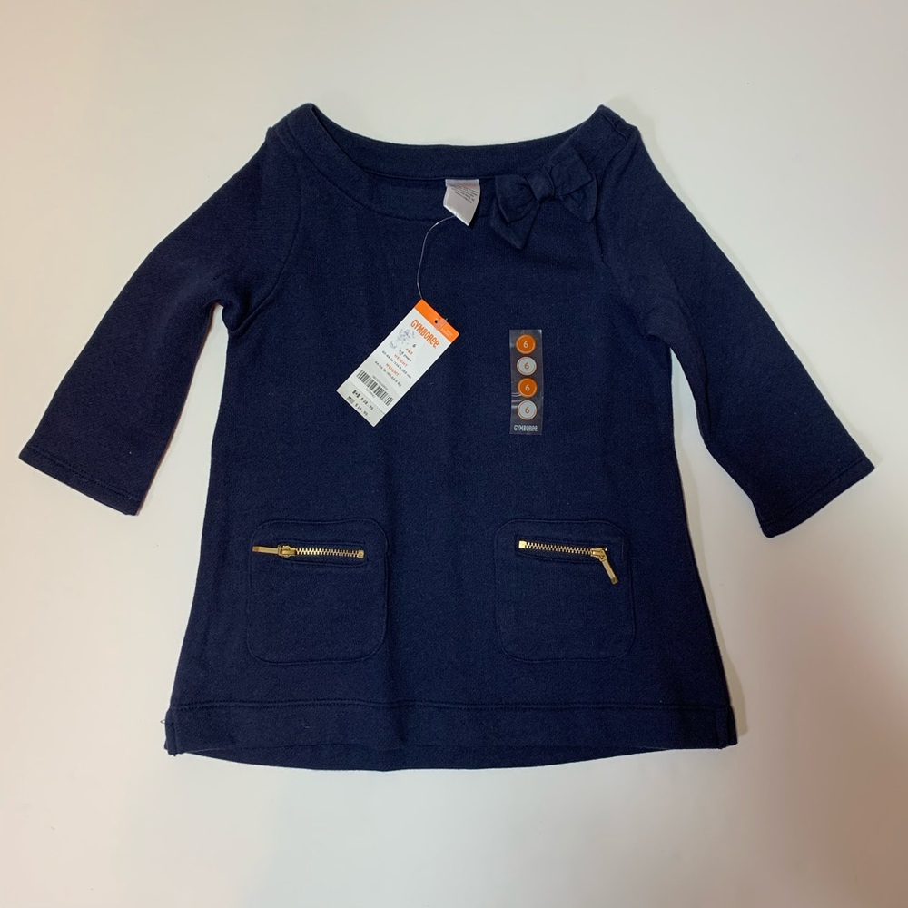 NEW Gymboree Navy Knit Tunic 6